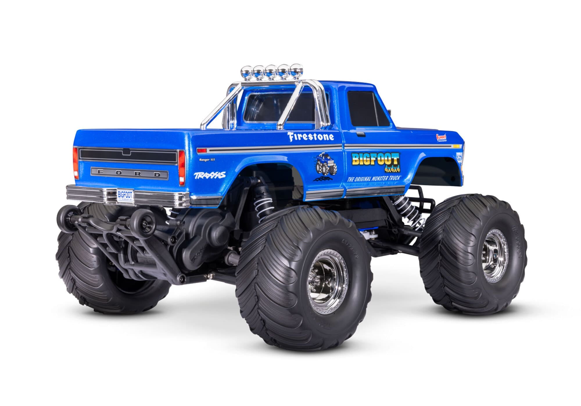 Traxxas Bigfoot No.1 1_10 RC Monster Truck in Blau