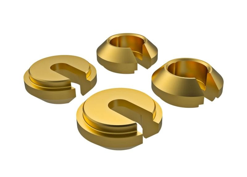 Traxxas Dämpfer Federhalter Messing (1 Gramm) (4) Traxxas Daempfer Federhalter Messing _1 Gramm_ _4_ - RC-Zubehoer