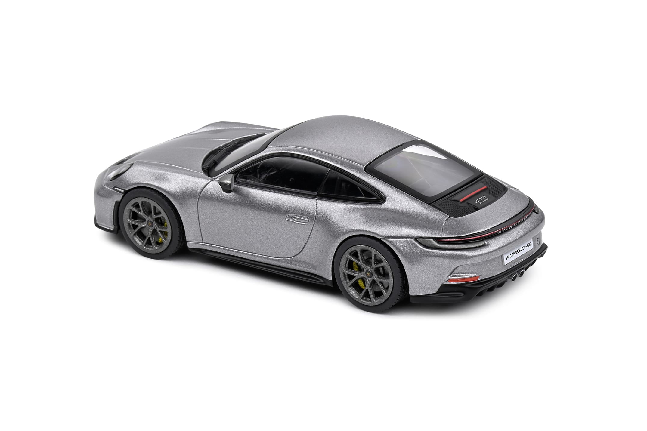 Porsche GT3 Touring 2023 Modellauto 1_43 in GT-Silber von Solido - Detailgetreue Nachbildung