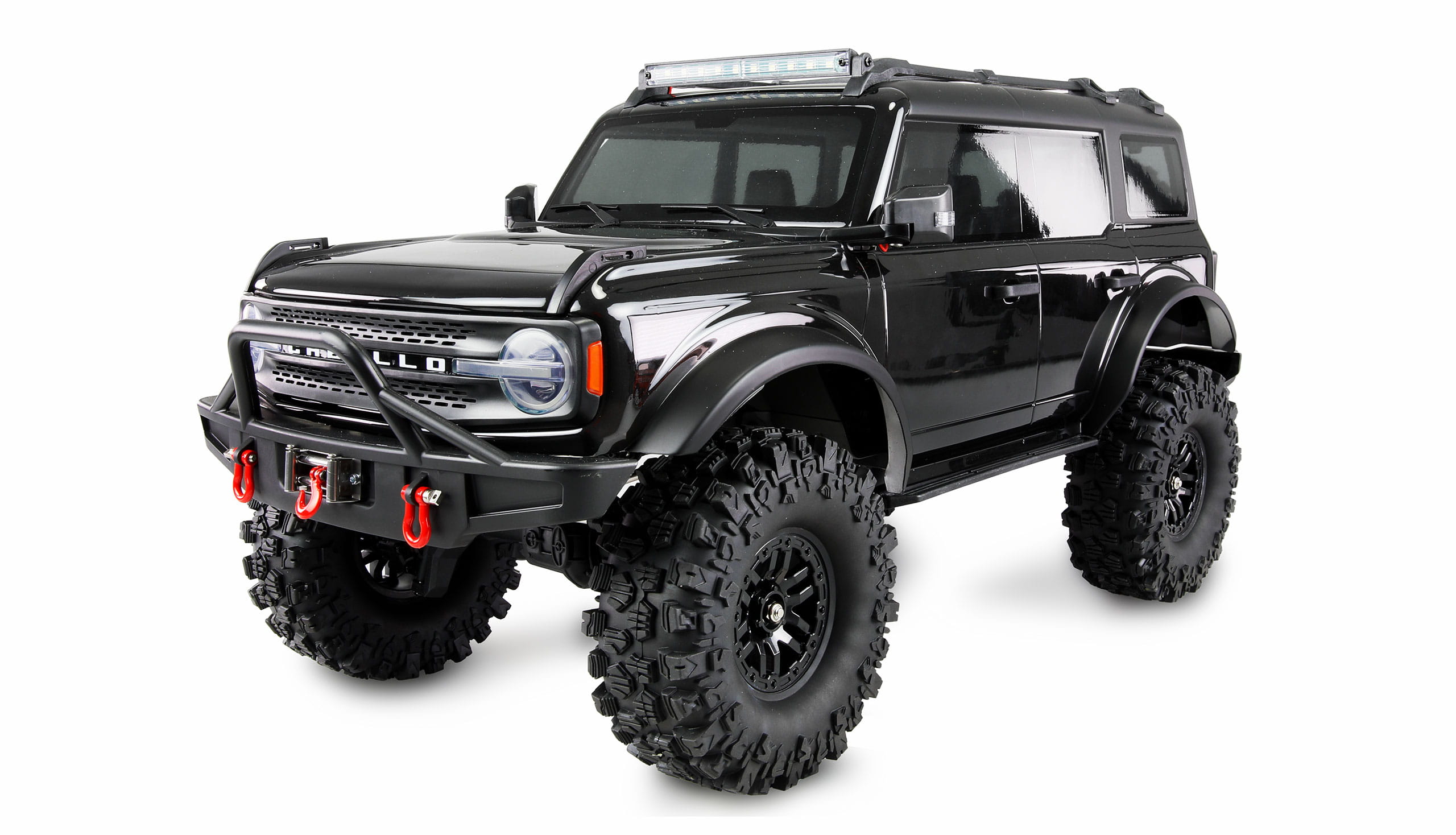 Amewi AMXRock Caballo Crawler 4WD 1 10 RTR Schwarz Metallic