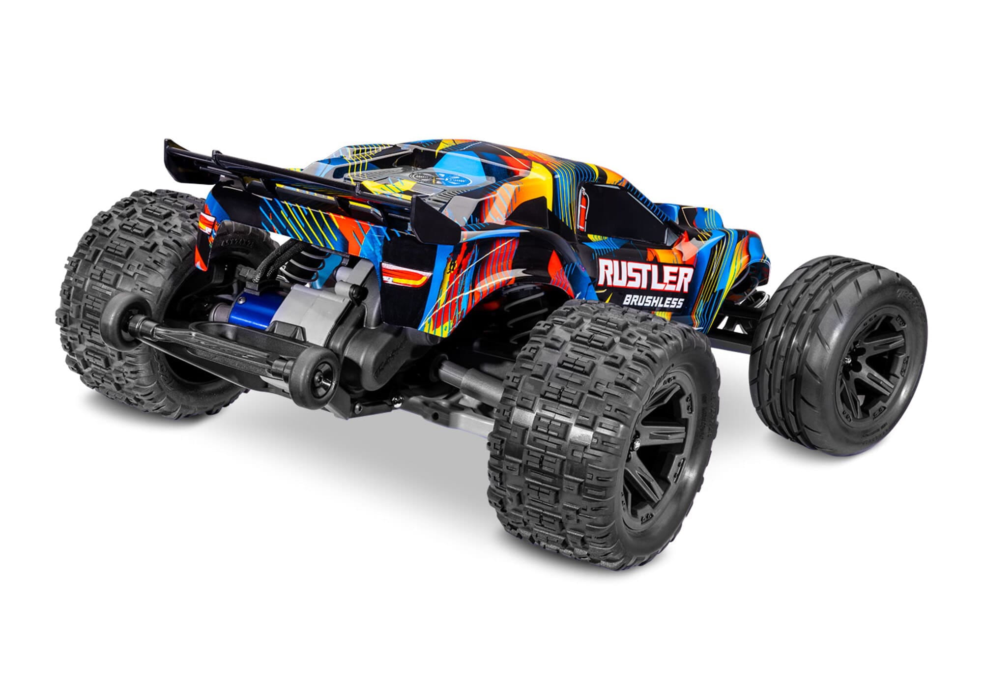 Traxxas Rustler 2WD VX3 Brushless RTR Stadium Truck Gelb