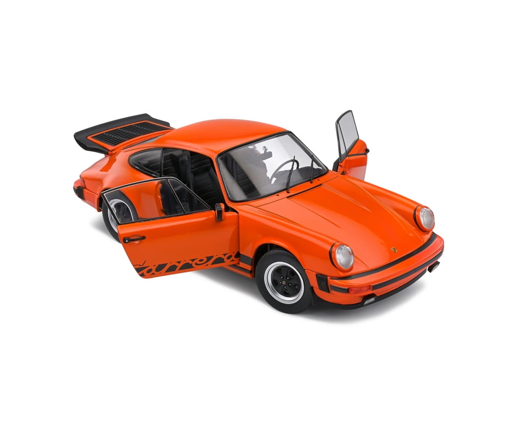 Solido 1:18 Porsche 911 3.2 orange Modellauto