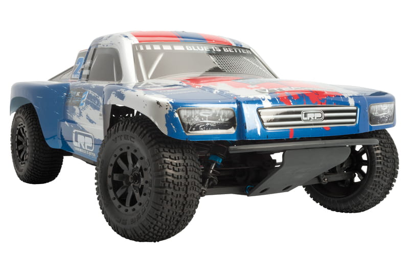 LRP Karosserie lackiert blau/rot HD - S10 Blast SC