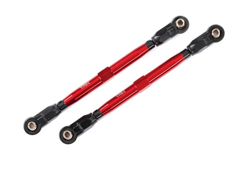 Traxxas Vorspur-Links Wide Maxx Rohr Alu rot - RC-Zubehoer