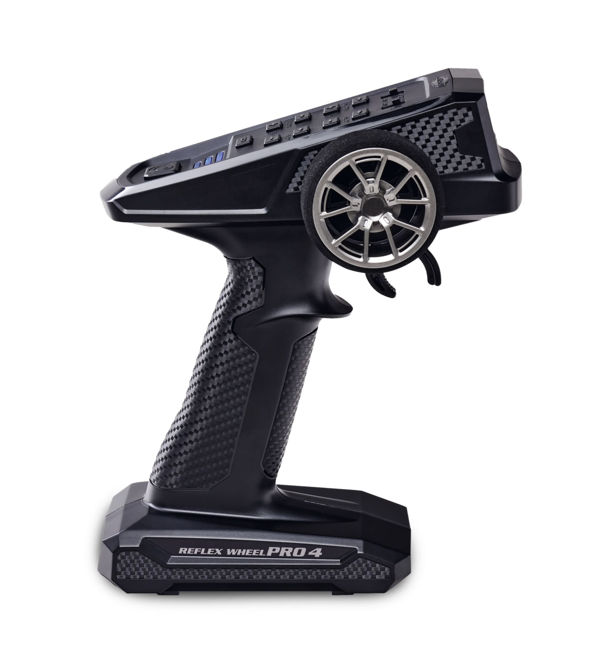 Carson RC Fernsteuerung FS Reflex Wheel Pro 4 3-Kanal 2_4 GHz mit wasserdichtem Empfaenger