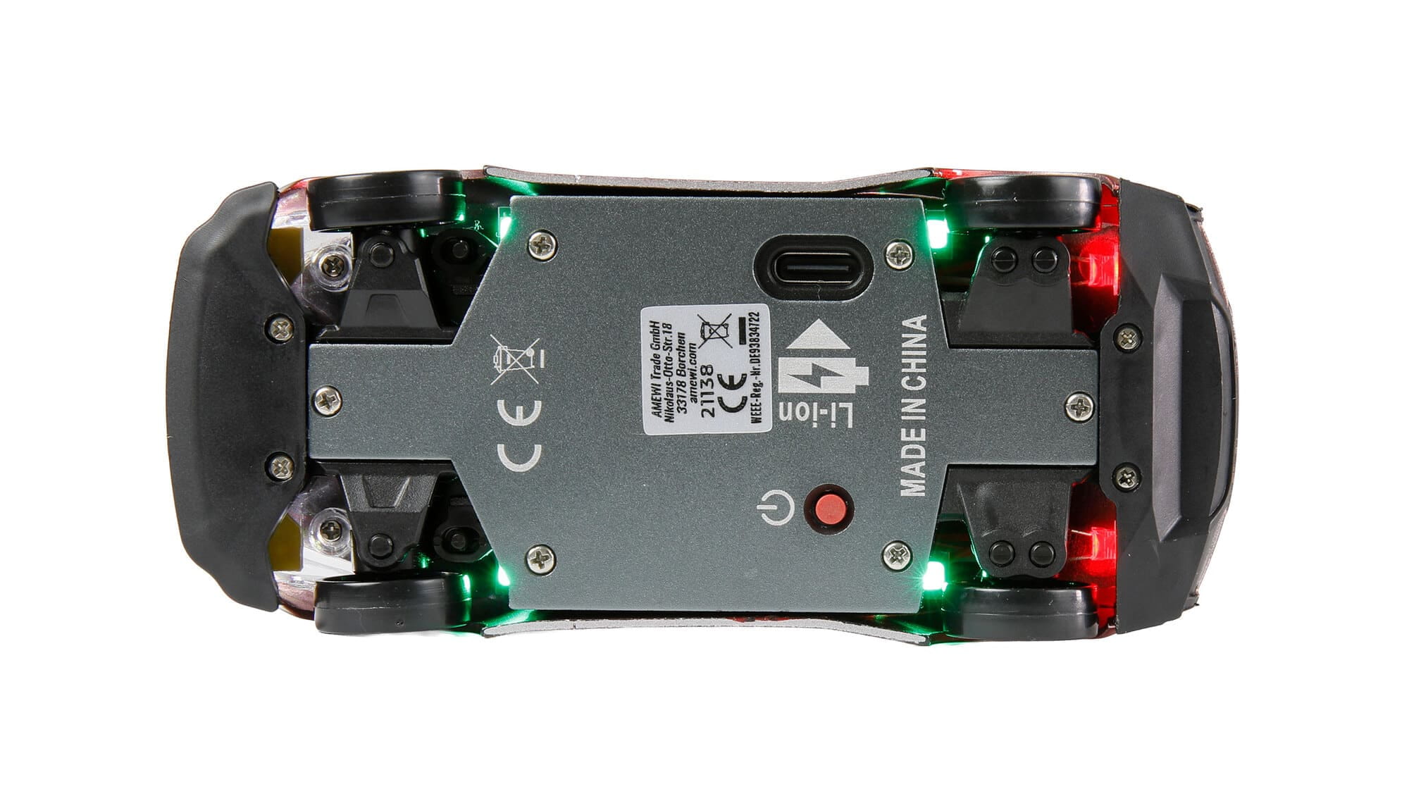 Drift Sport GTR 1_43 RTR in Rot mit Gyro und LED-Beleuchtung