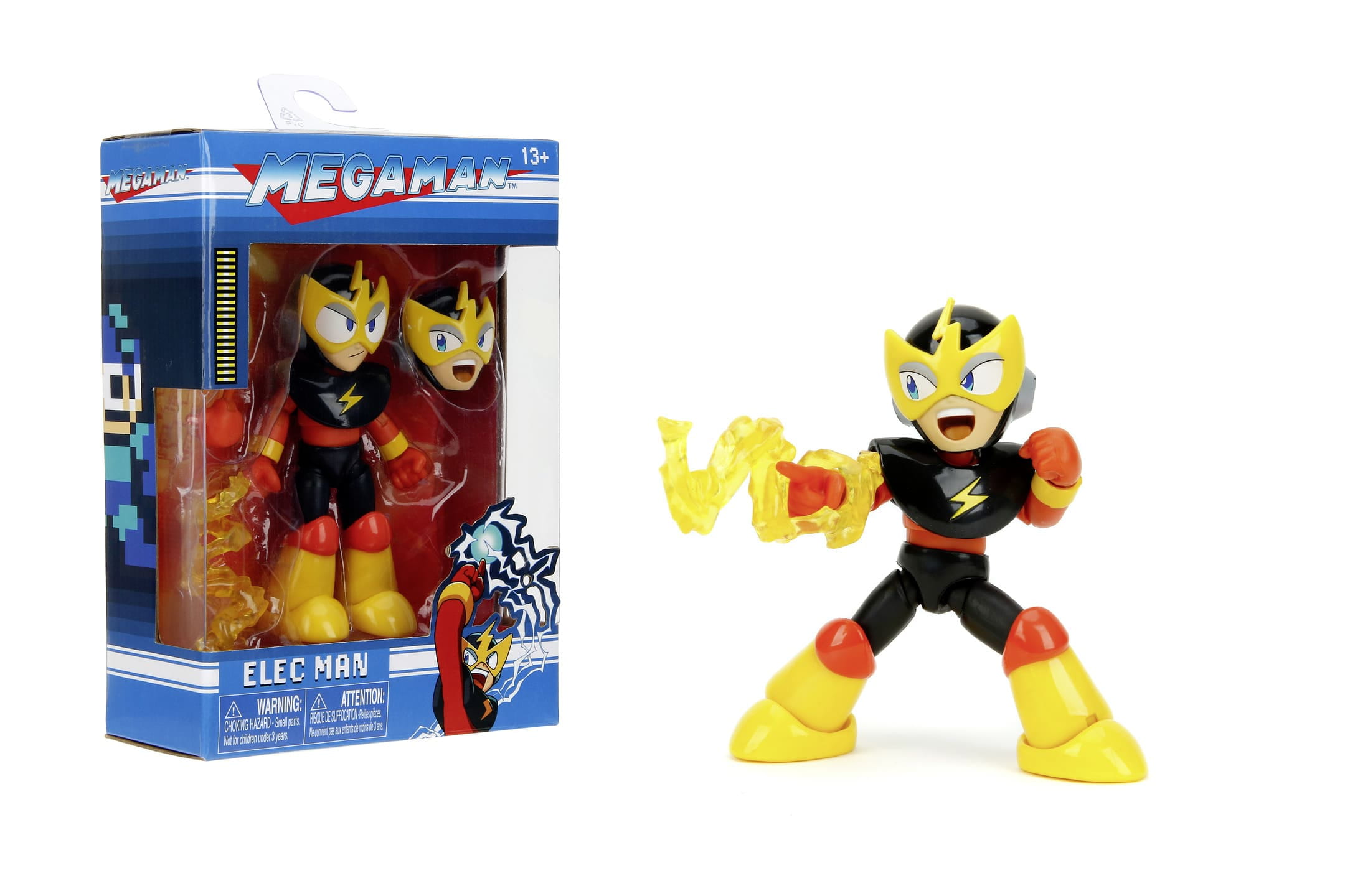 Jada Mega Man Elec Man 4,5" Figure