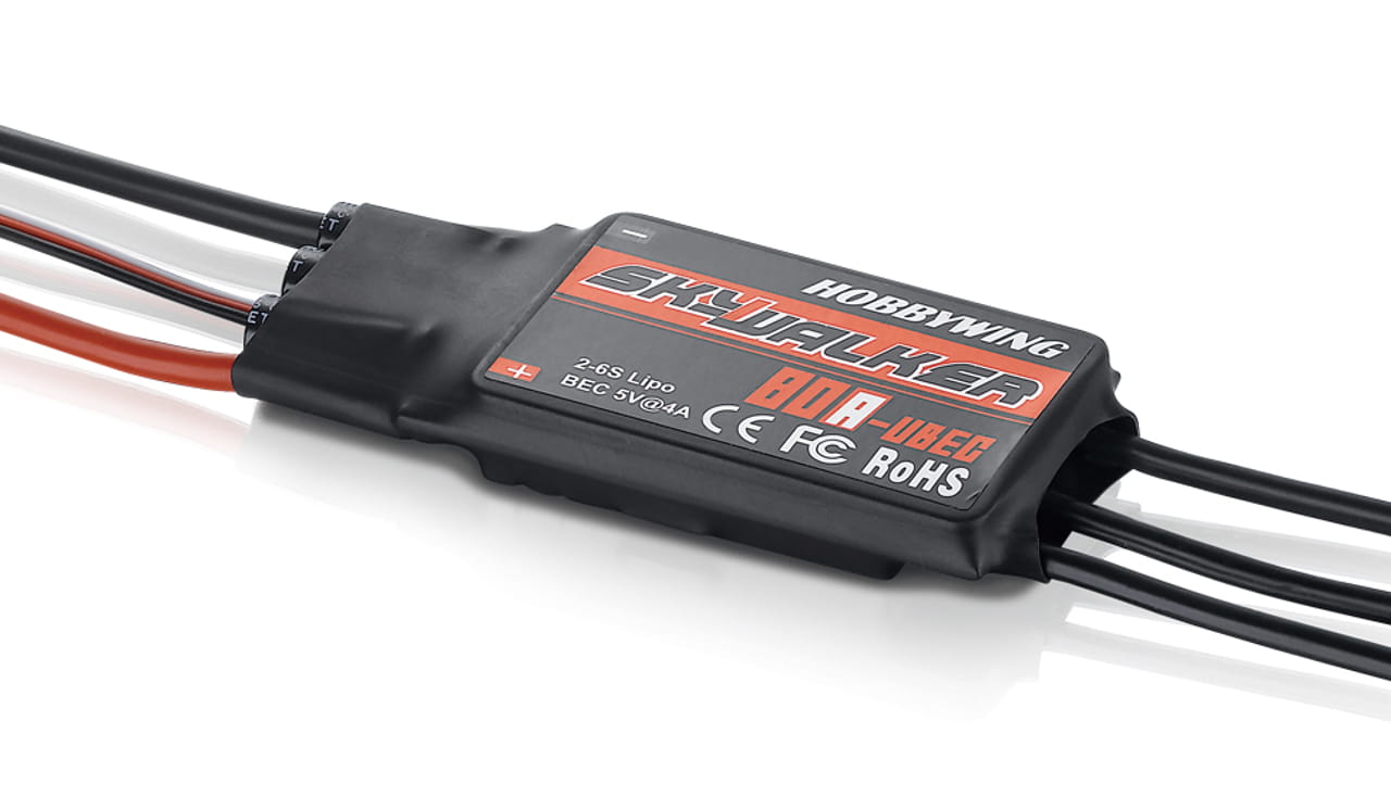Amewi Hobbywing Skywalker 80A brushless Regler UBEC 2-6S - RC-Zubehoer