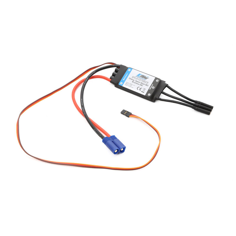 E-flite 70-Amp_ getakteter BEC Brushless Regler mit EC5 Stecker - RC-Zubehoer