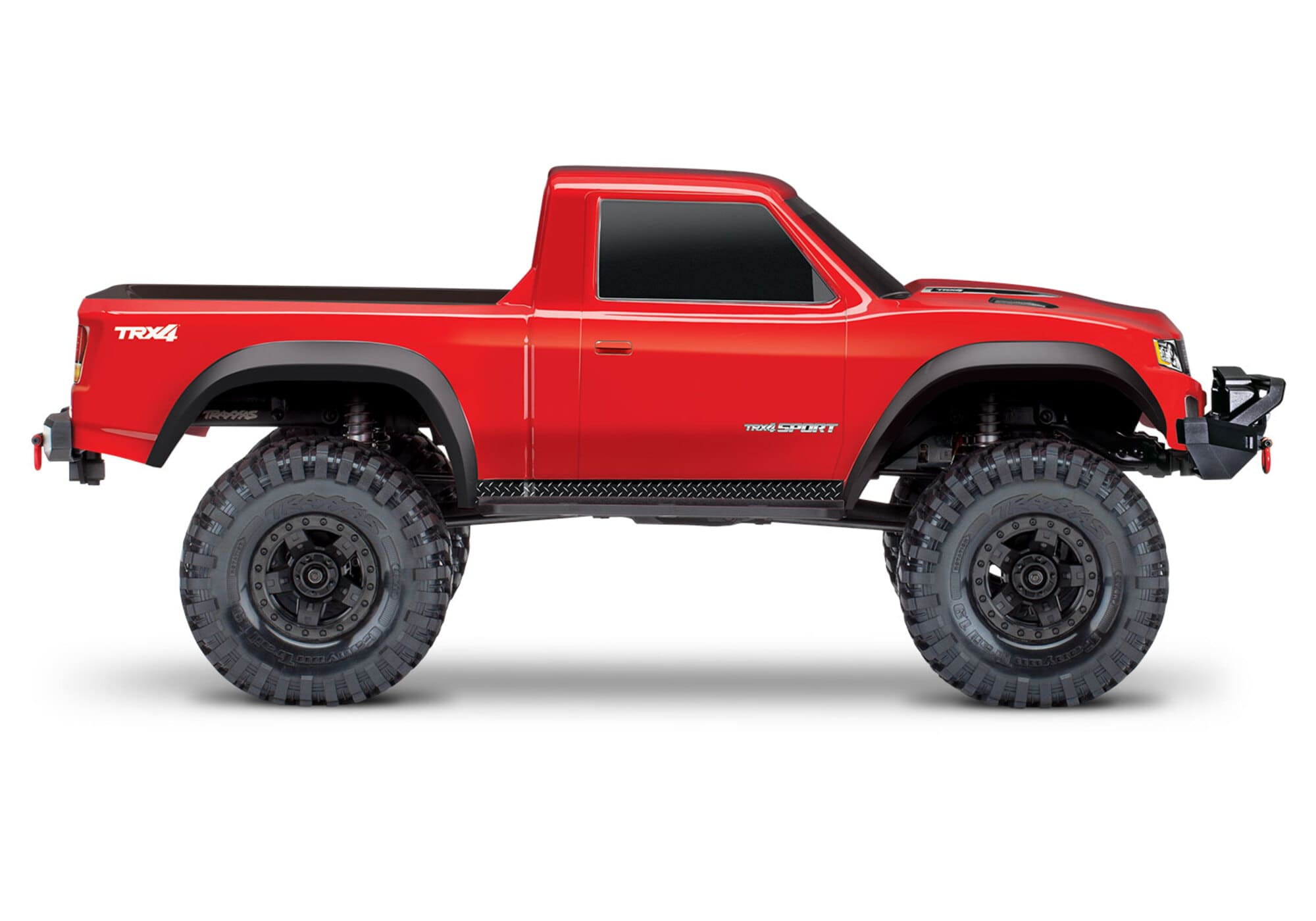 TRAXXAS TRX-4 Sport 4x4 Crawler 1_10 Rot RTR mit Portalachsen und Aluminium Stossdaempfern