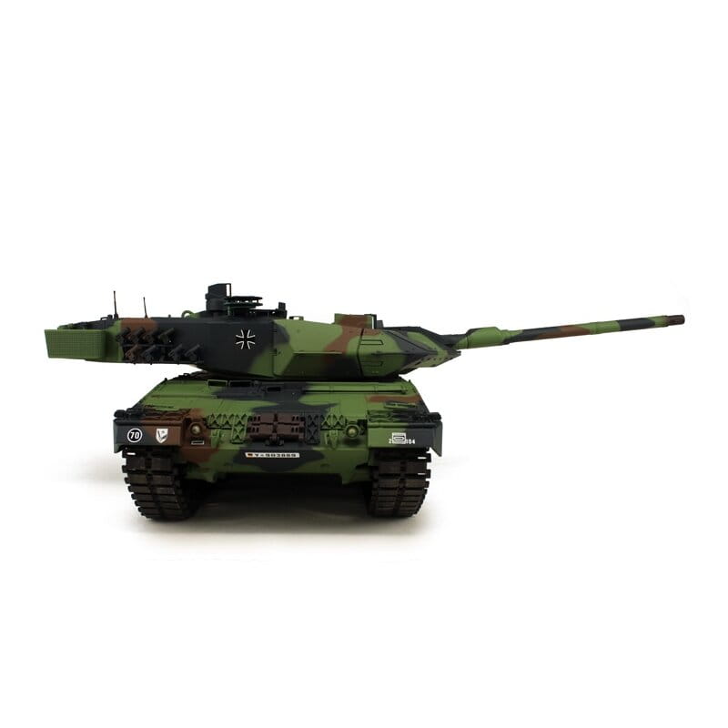 Heng Long RC Panzer Leopard 2A6 flecktarn BB+IR 1:16