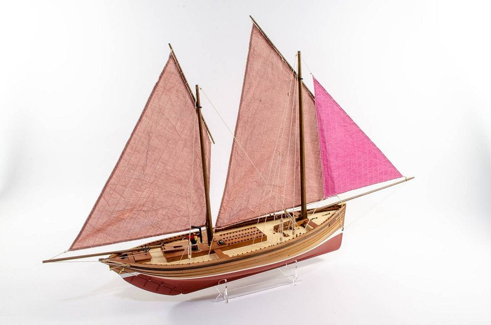 Lady Isabella Zulu 1_64 Modellbausatz mit lasergeschnittenen Holz- und Messingteilen