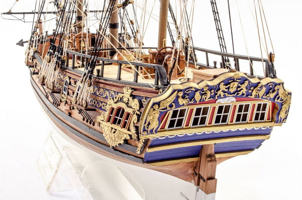 duchess of kingston 1 64 bausatz historische yacht Duchess of Kingston 1_64 Bausatz - Historische Yacht im Modellbau