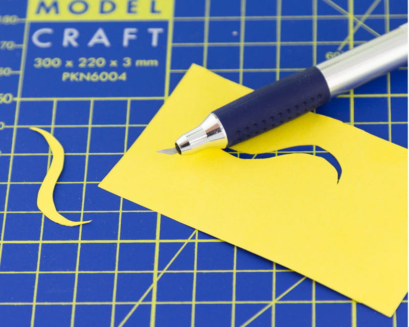 Modelcraft Messer mit drehbarer Klinge und Softgriff