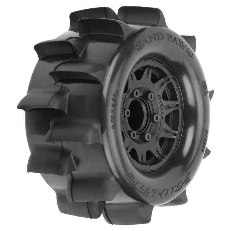 Proline 1_10 Sand Paw HP BELTED F_R 2.8 MT Reifen MTD 12_14mm Black Raid _2_ - RC-Zubehoer