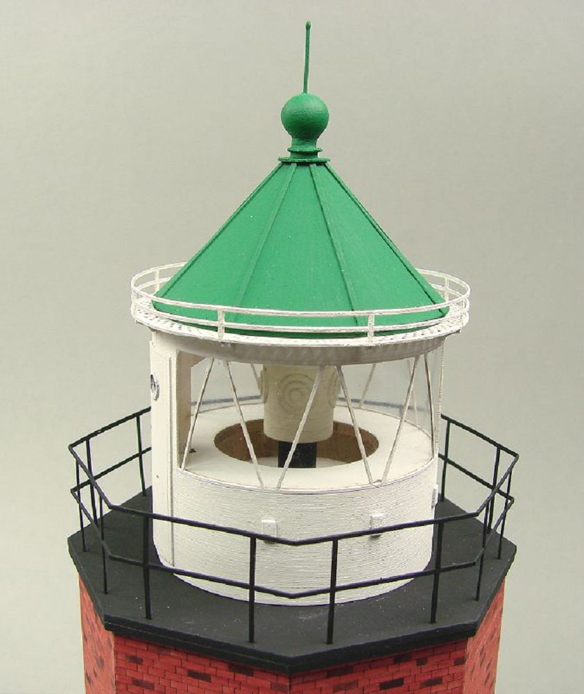 Shipyard Leuchtturm Rotes Kliff Lighthouse Germany 1913 1:72 Laser Kartonbausatz
