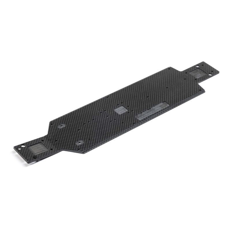 Losi Carbon Fiber Chassis_ 2.5mm_ 22X-4 - RC-Zubehoer