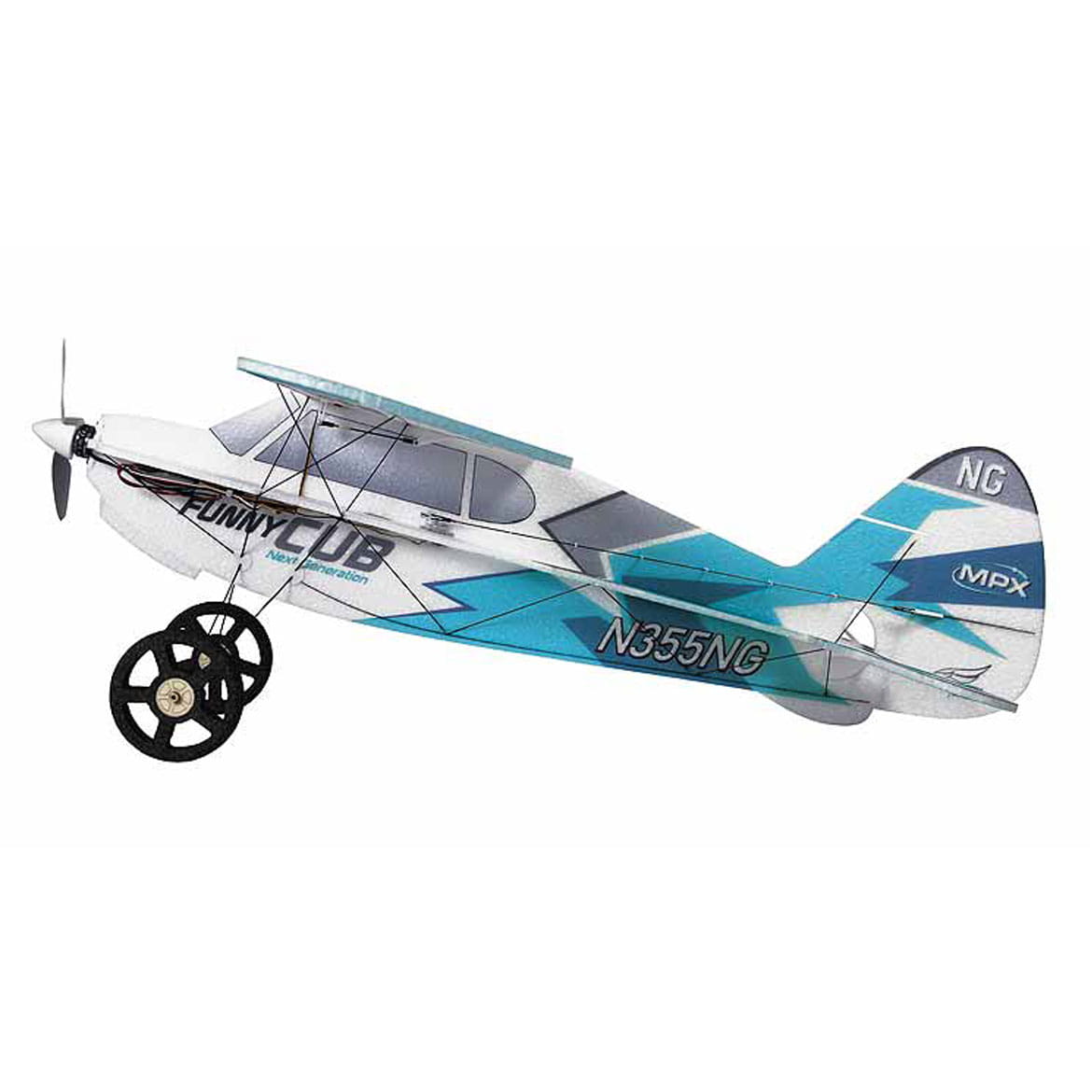 Multiplex RC Flugzeug BK FunnyCub Indoor Edition blue