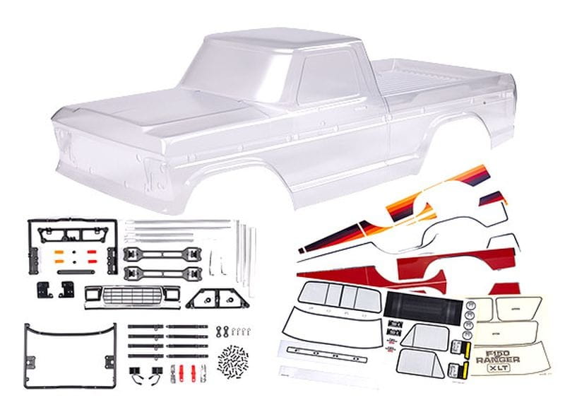 Traxxas Karosserie 1979 Ford F-150 klar mit Anbauteilen Traxxas Karosserie 1979 Ford F-150 klar mit Anbauteilen