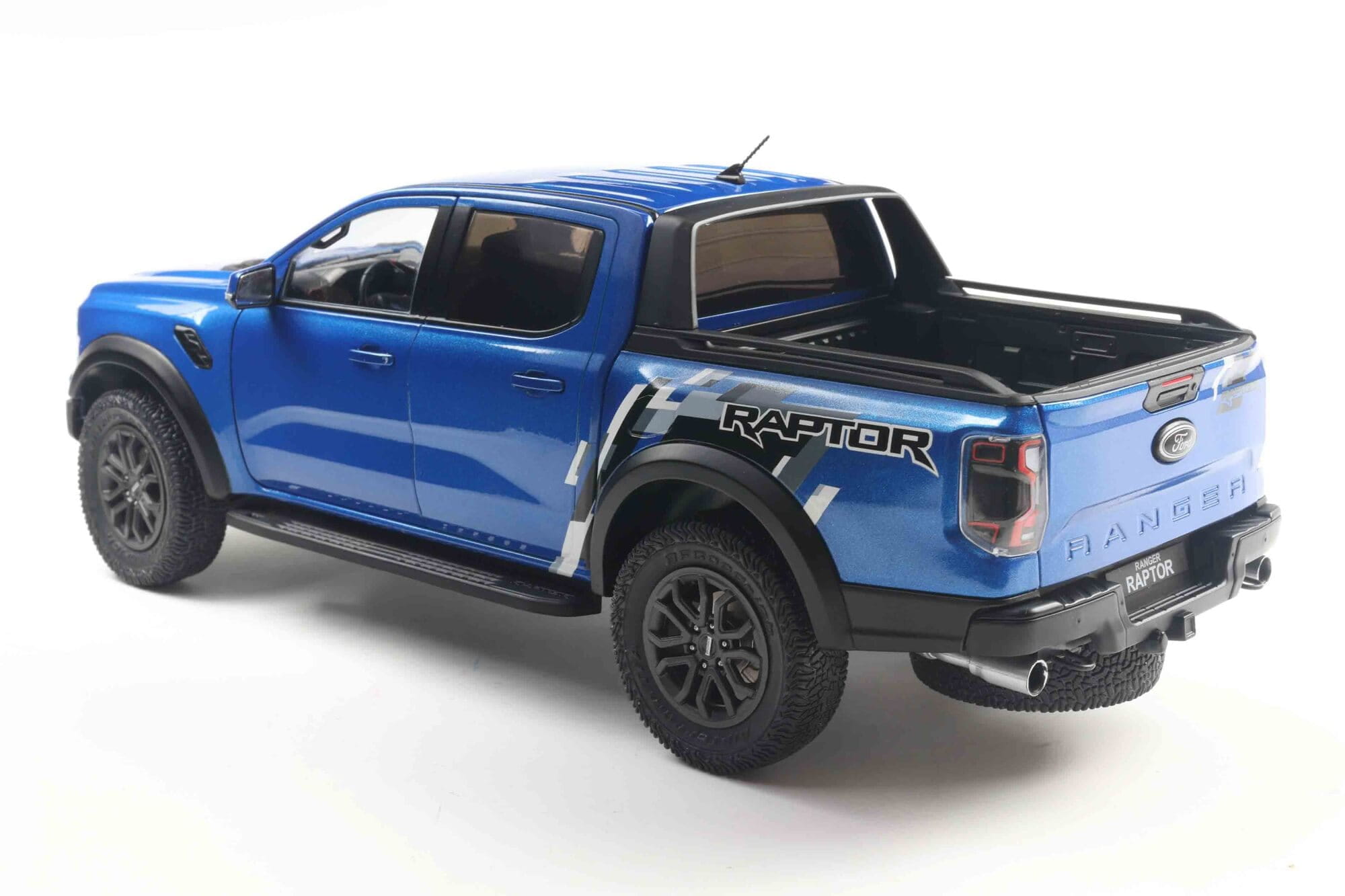 Solido 1_18 Ford Ranger Raptor blau 2024 Standmodellauto