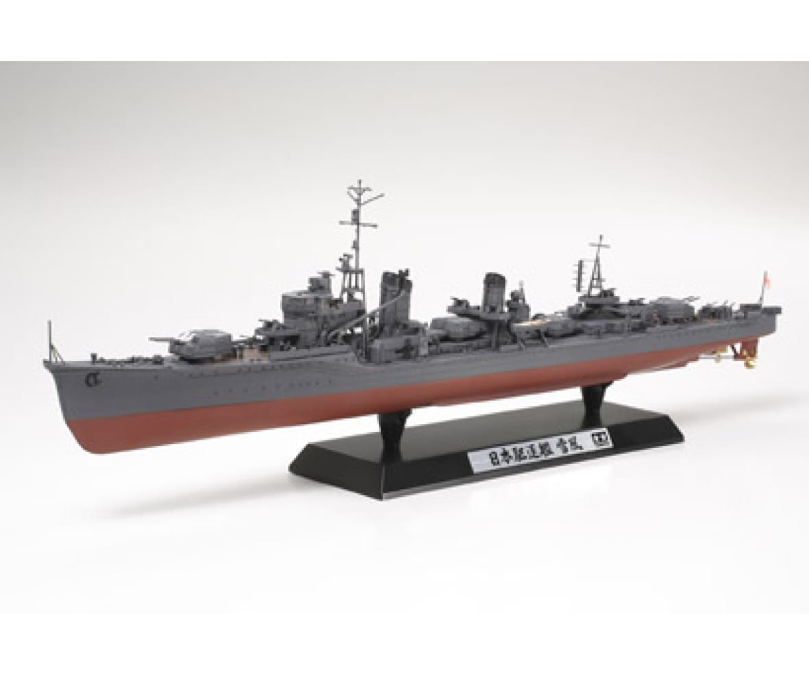 Tamiya Schiff WWII Japanischer Zerstörer Yukikaze 1:350 Plastik Modellbau Militär Bausatz