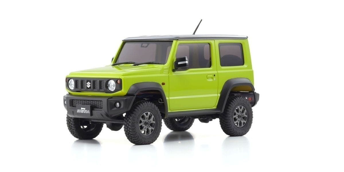 Kyosho RC Mini-Z 4X4 Mx-01 Suzuki Jimny Sierra Kinetic Yellow (Kt531P)