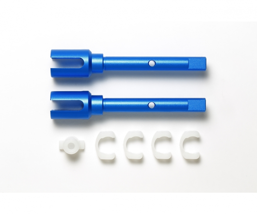 Tamiya TT-02 SRX Alu AW-Mitnehmer m. Blades - RC-Zubehoer
