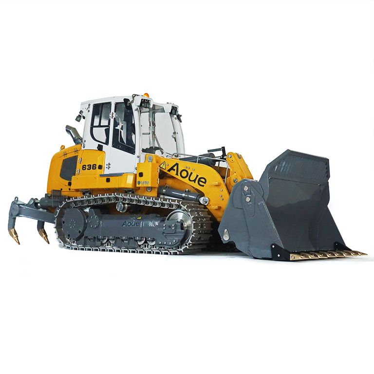 Lesu 1_14 Laderaupe L636R ARTR gebaut_ lackiert mit Aufreisser - RC-Zubehoer