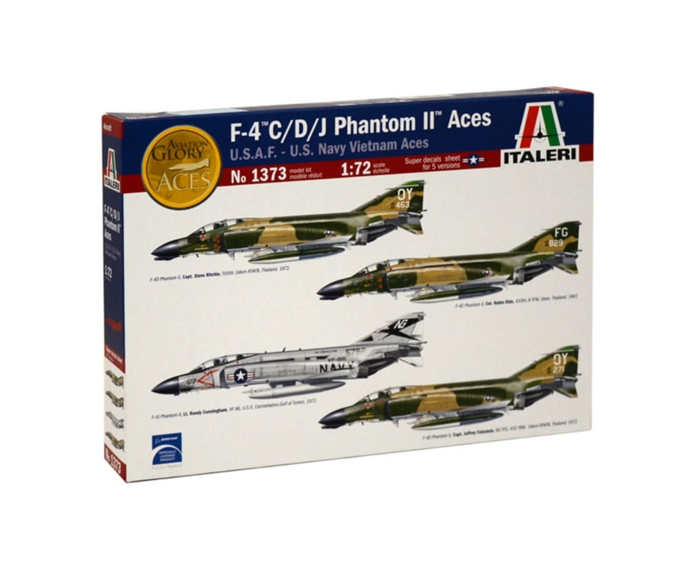 Italeri 1:72 F-4 C/D/J Phantom Aces