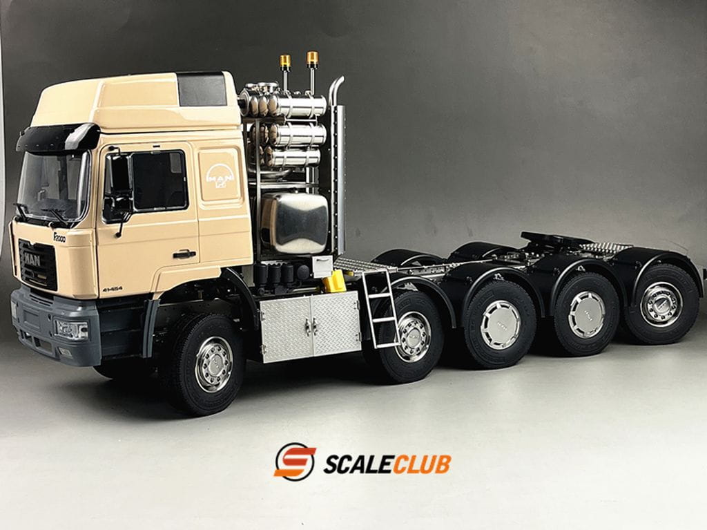 ScaleClub 1:14 10x10 MAN F2000 Schwerlast mit Liftachse