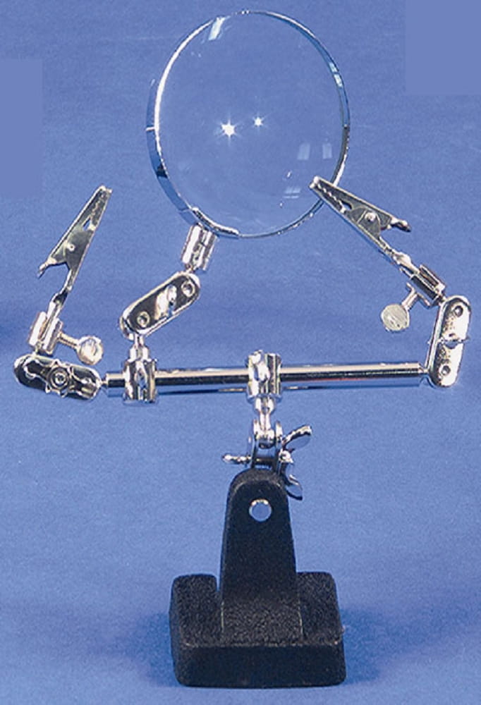 Krick Extra Hand mit Lupe - RC-Zubehoer