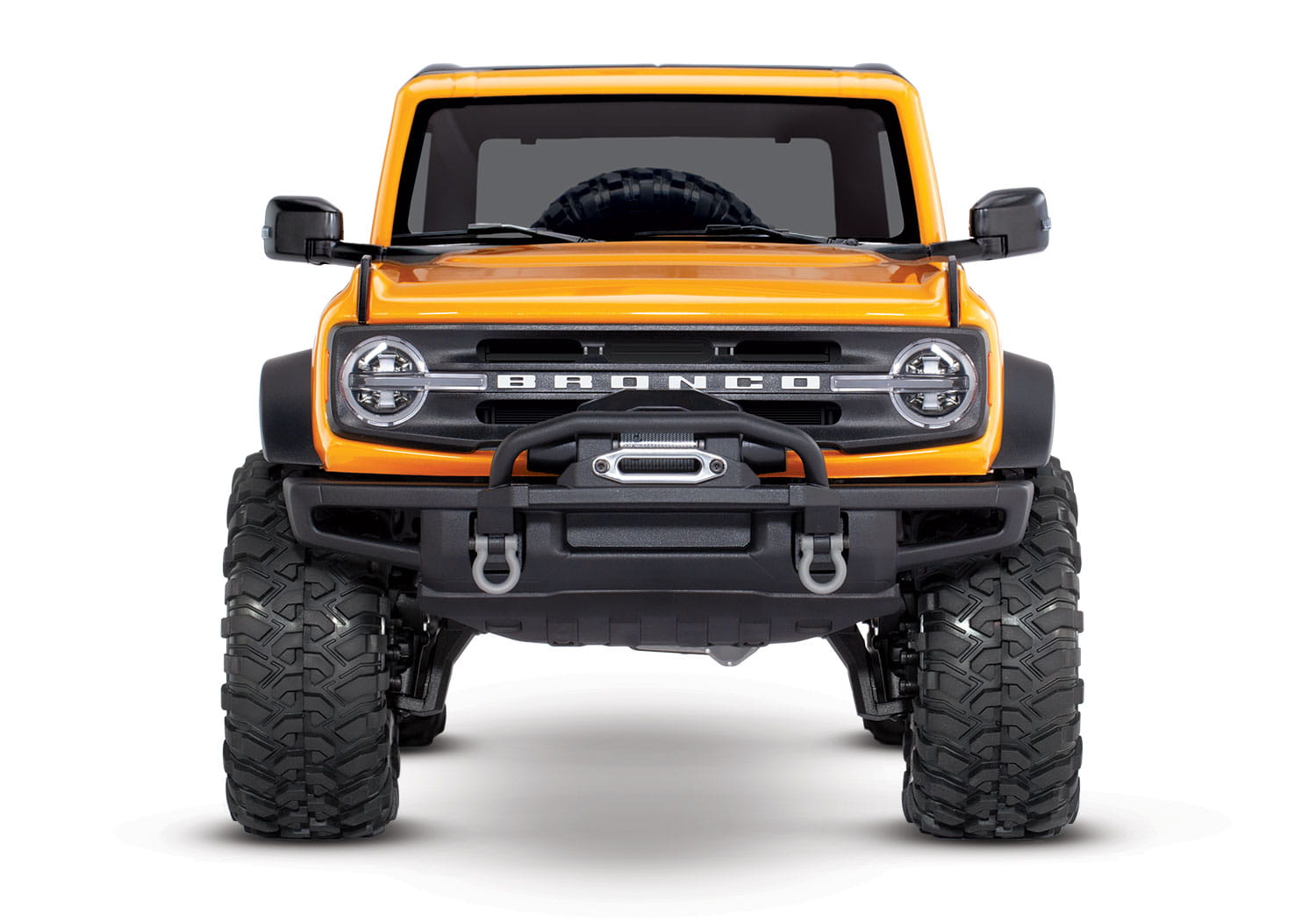 Traxxas RC Crawler TRX-4 Ford Bronco 2021 RTR Orange + Akku, Lader Komplett Set