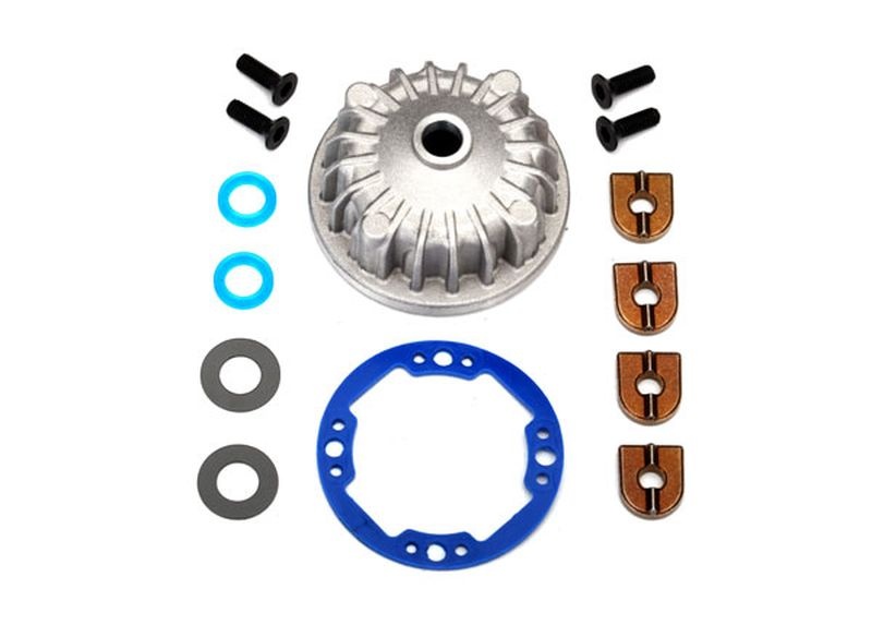 Traxxas Center-Diff-Gehäuse + Dichtungen und Schrauben