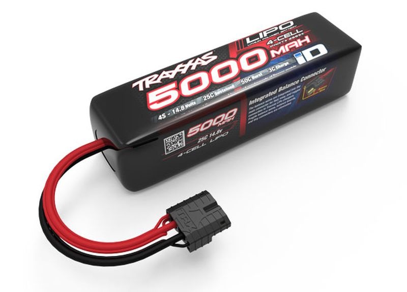 Traxxas LiPo Akku 5000mAh 14_8V 4S 25C fuer RC Modelle mit Traxxas iD® System