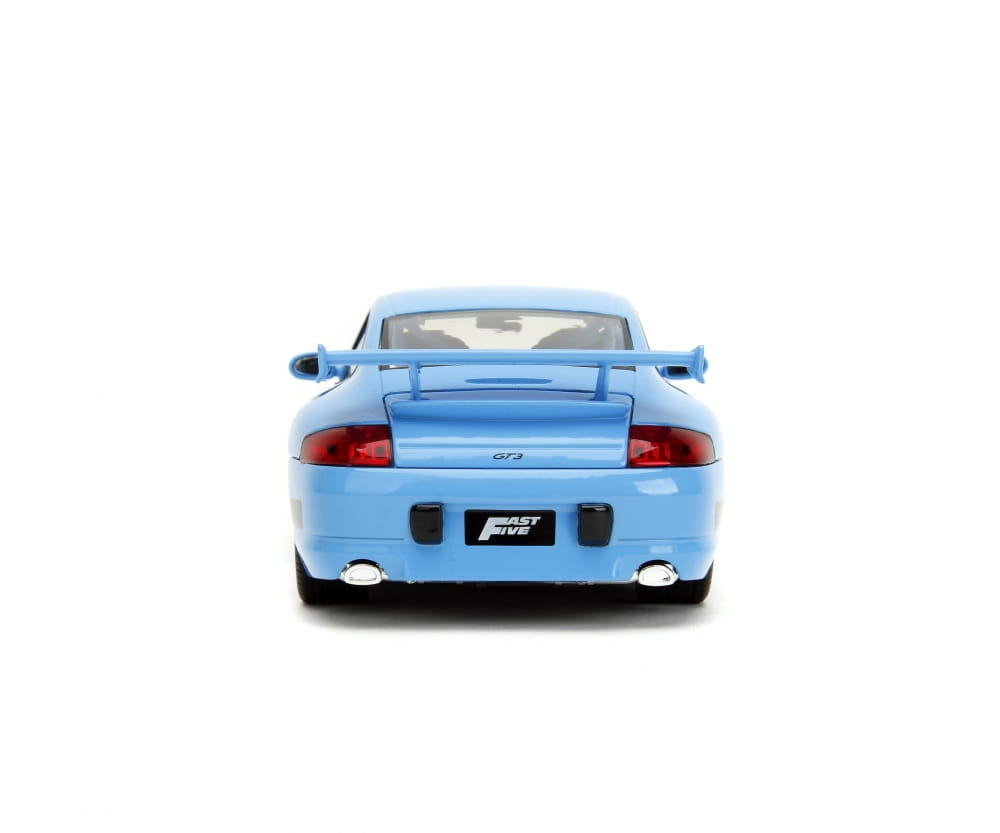 Jada Toys Fast _ Furious Brian’s Porsche 911 GT3 RS Modellauto 1_24 hellblau_
