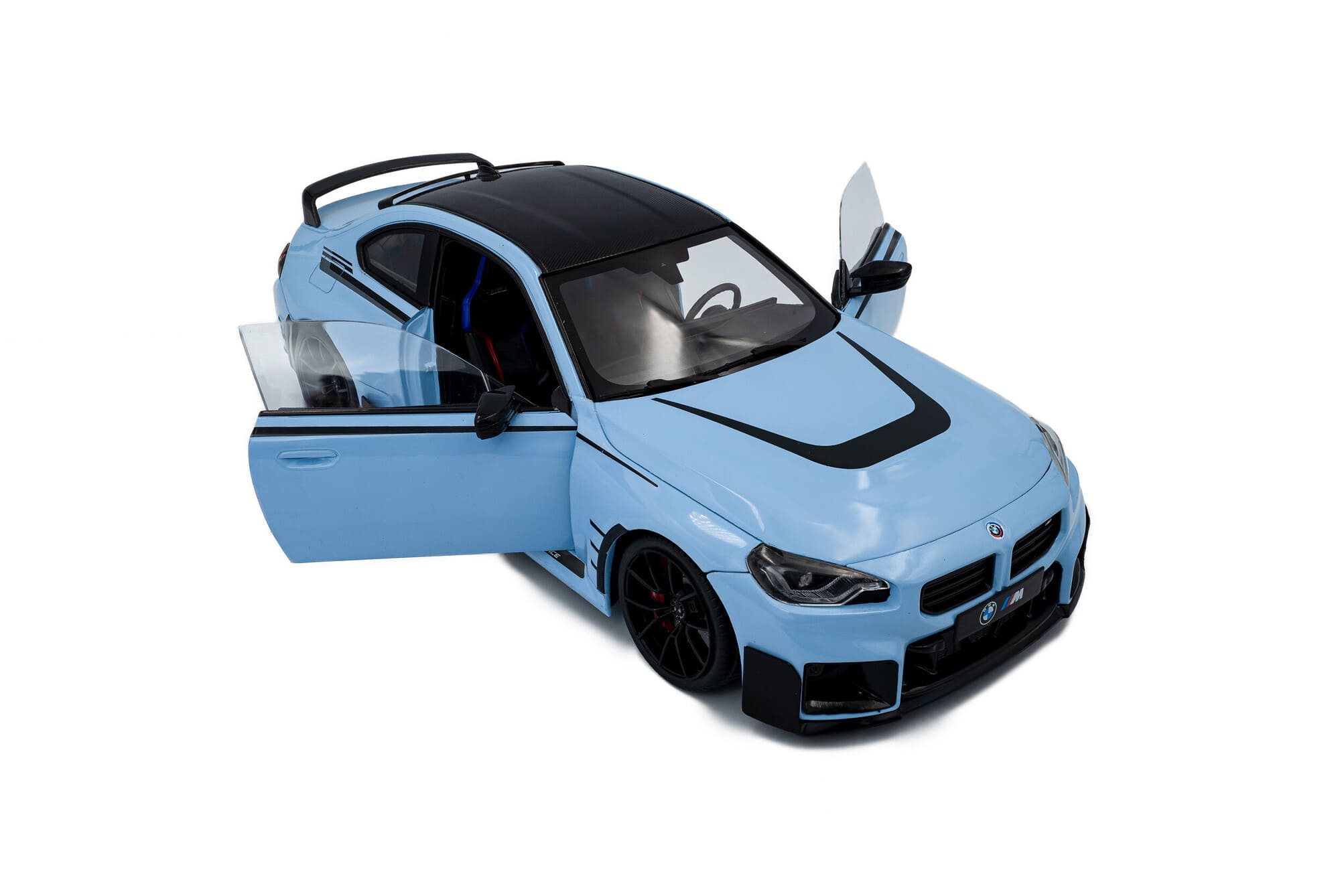Solido BMW M2 G87 Performance Parts Zandvoort Blau Standmodellauto 1_18