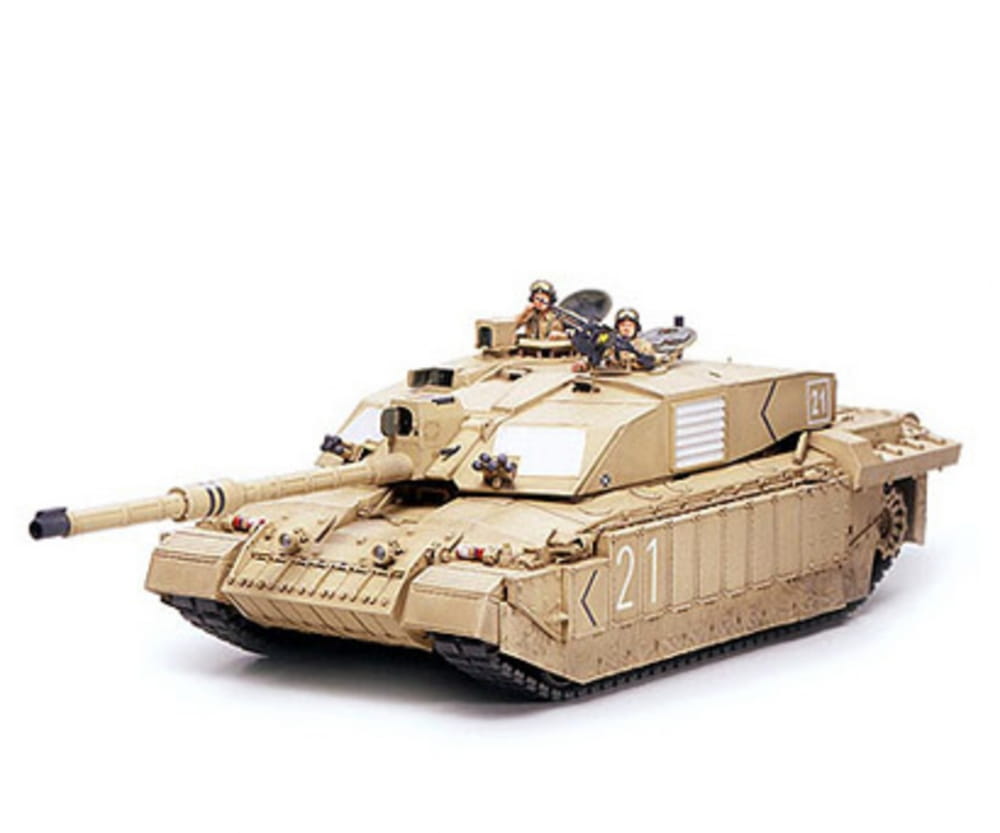 Tamiya 1_35 Britischer Kampfpanzer Challenger 2 Wueste Modellbausatz_