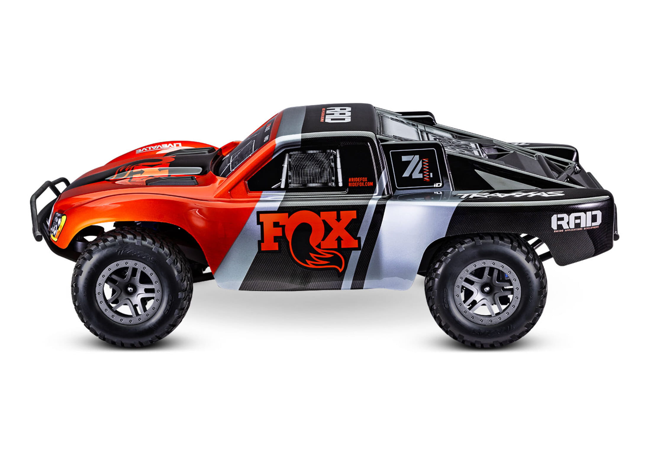 Traxxas Slash 4x4 BL-2s Brushless RTR FOX Short Course Truck