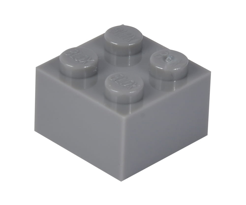 Androni Blox 100 Bausteine graue 4er Steine in Dose