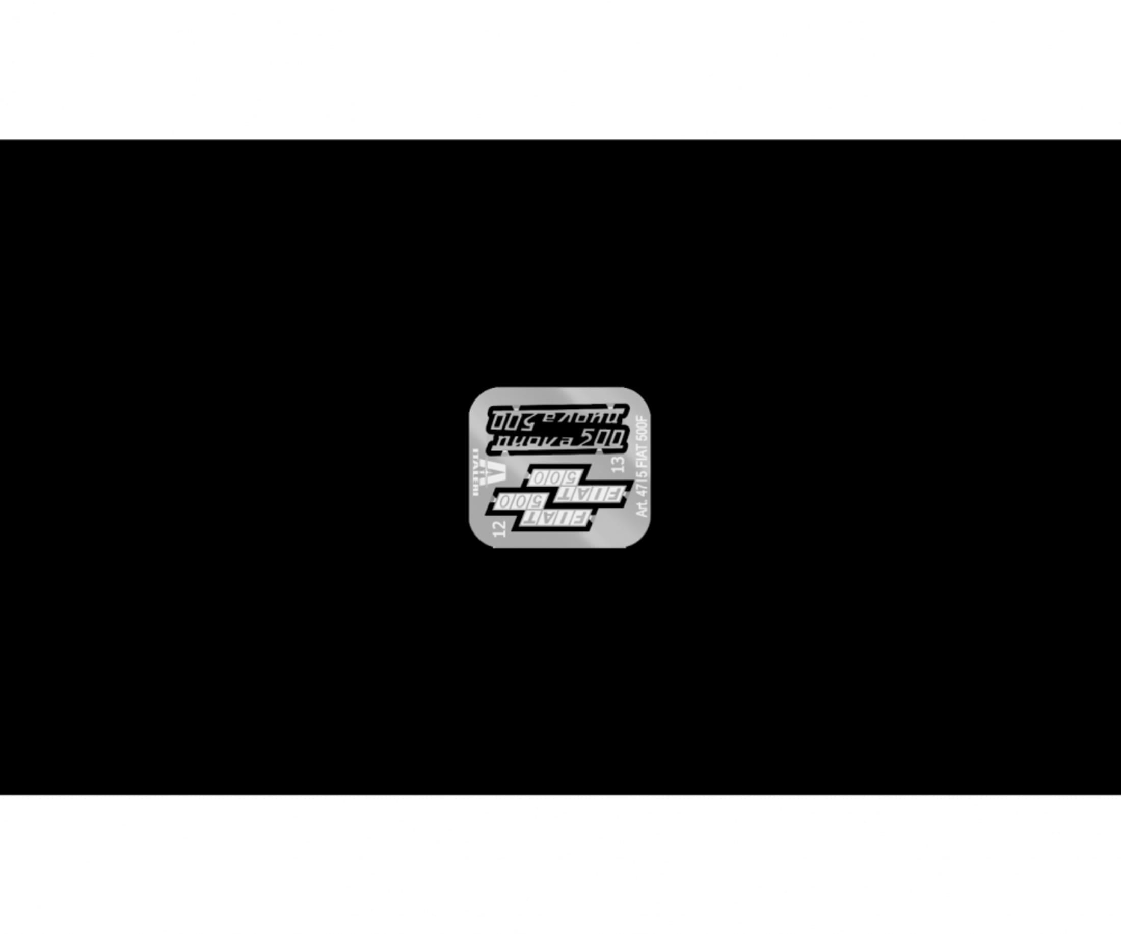 Italeri 1_12 Fiat 500 F Upgraded Edition Plastik Modellbausatz - RC-Zubehoer