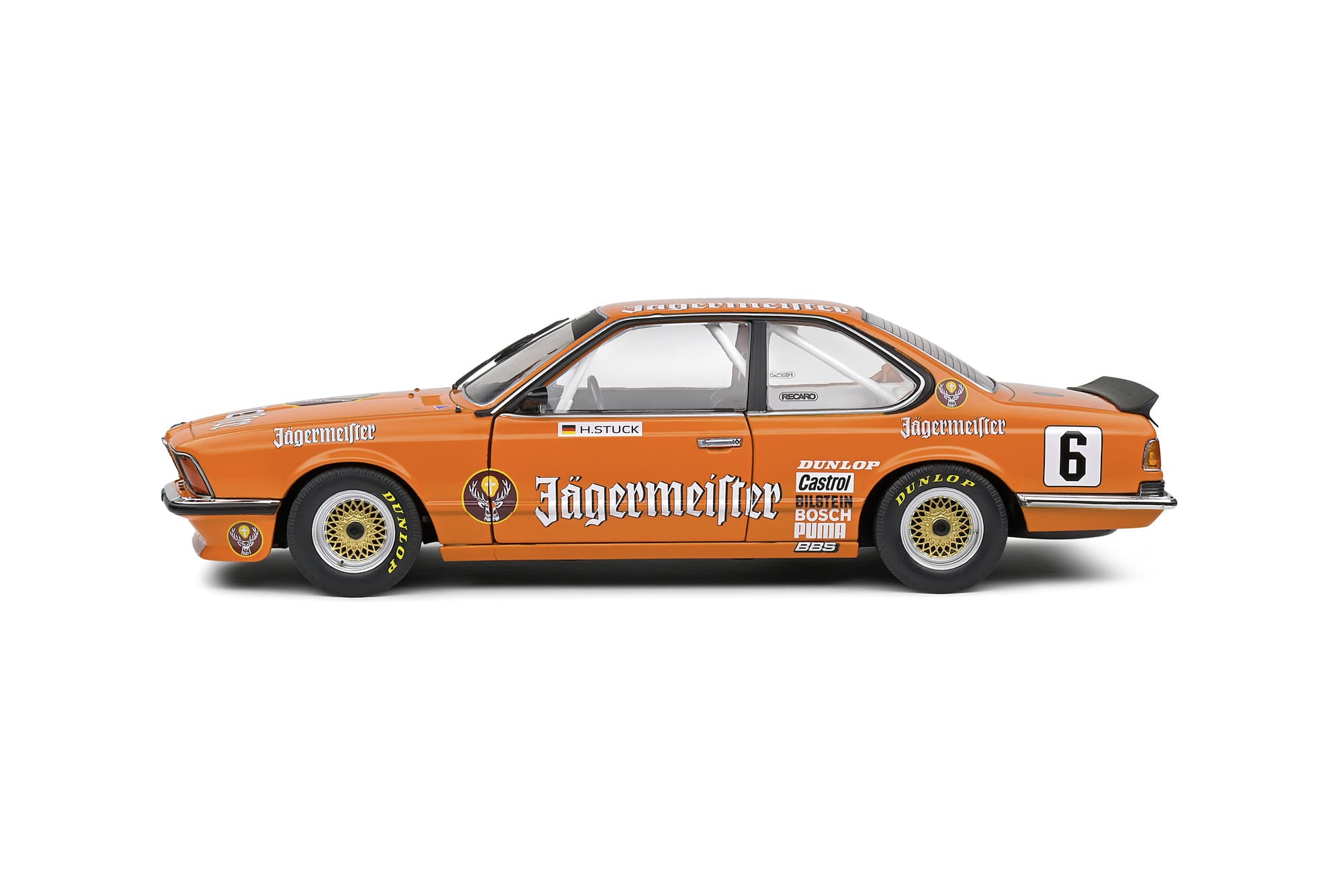 Solido Modellauto BMW 635 CSI E24 ETCC Hans-Joachim Stuck 1_18 1984