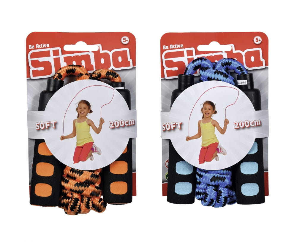 Simba Toys Springseil mit Softgriff Lieferumfang 1 Stück Simba Toys Springseil mit Softgriff Lieferumfang 1 Stück
