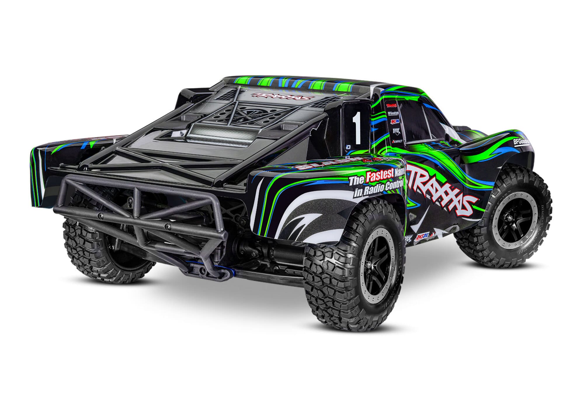Traxxas Slash 4x4 VXL Clipless gruen 1_10 Short-Course RTR fuer RC Modelle