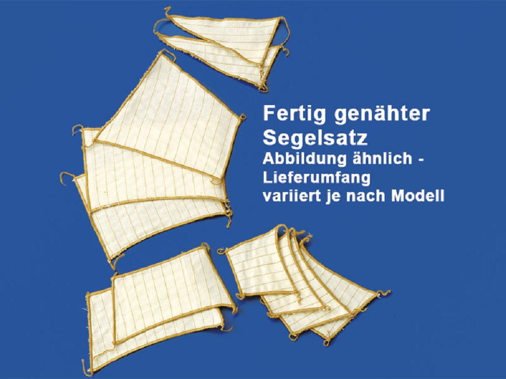 Krick Segelsatz Endeavour_NEU_ Mantua - RC-Zubehoer