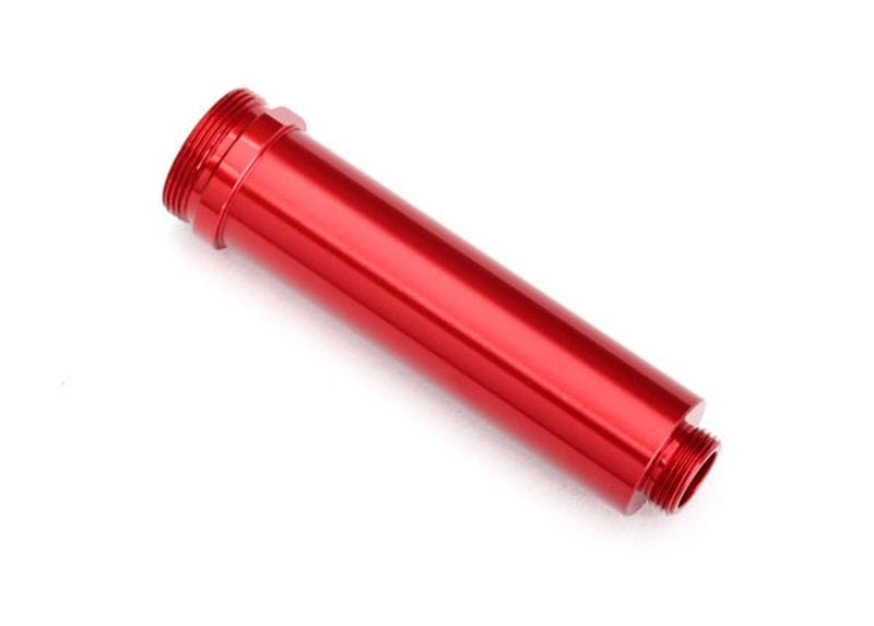 Traxxas Daempfergehaeuse GTR_ 64mm rot Alu vo ohne Gewinde - RC-Zubehoer