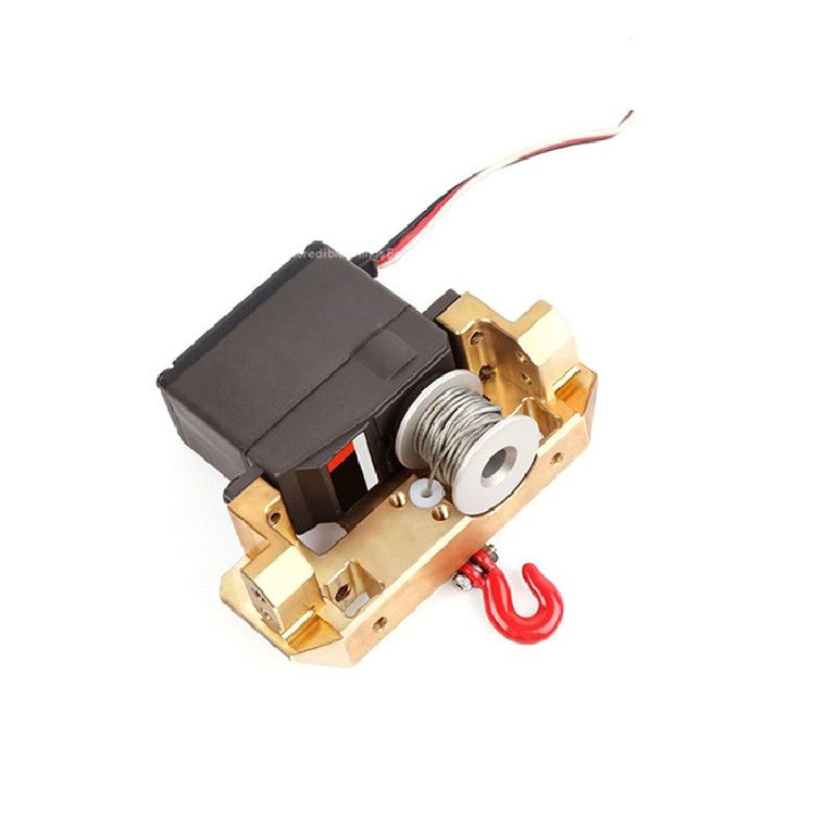 Thicon Haken mit Seilrolle und Stahlseil fuer 25T-Servo - RC-Zubehoer