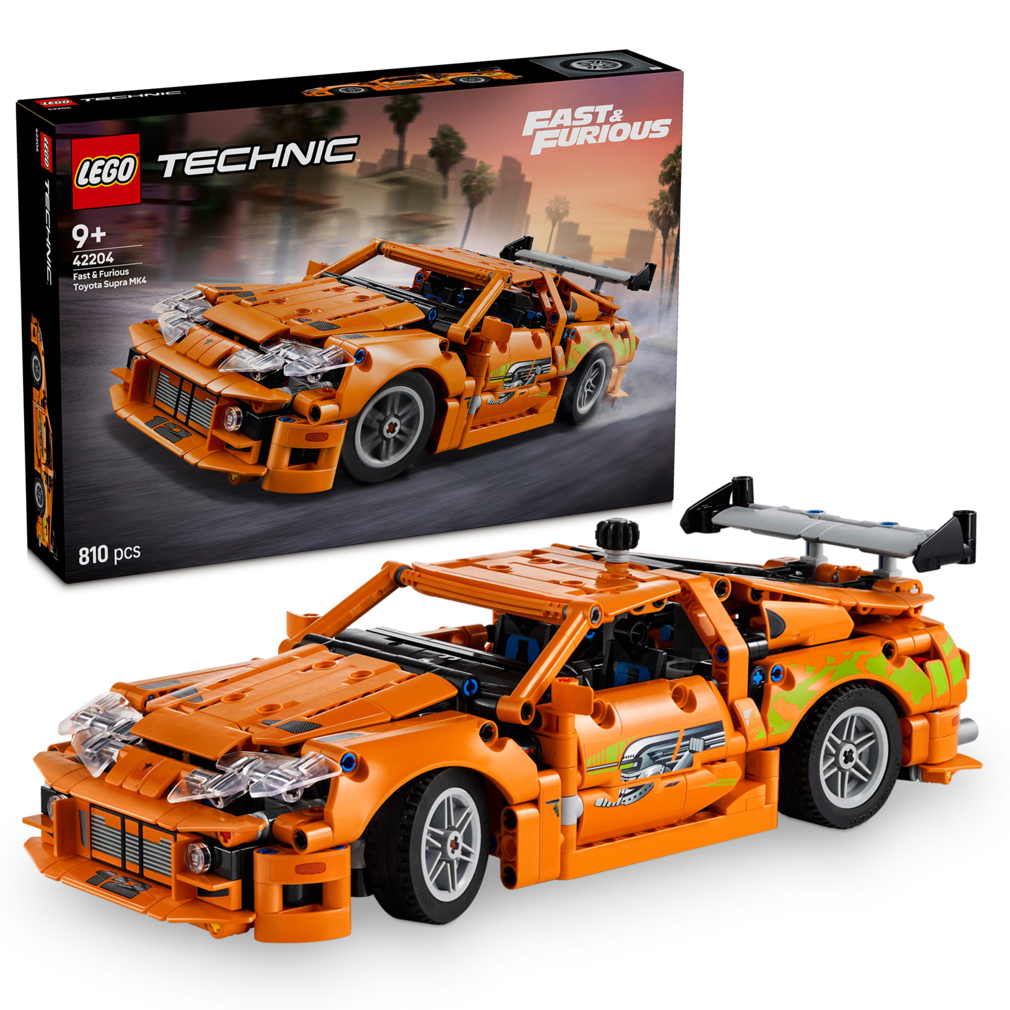 LEGO® Technic Fast and Furious Toyota Supra MK4 - Detailgetreues Modell