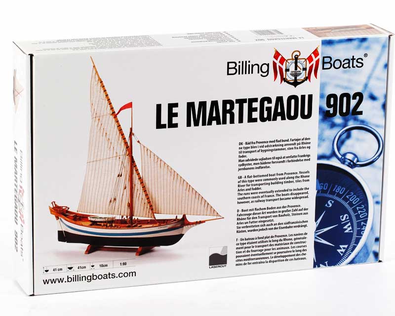 Billing Boarts Schiff Le Martegaou 1:80 Baukasten Billing Boarts Schiff Le Martegaou 1:80 Baukasten