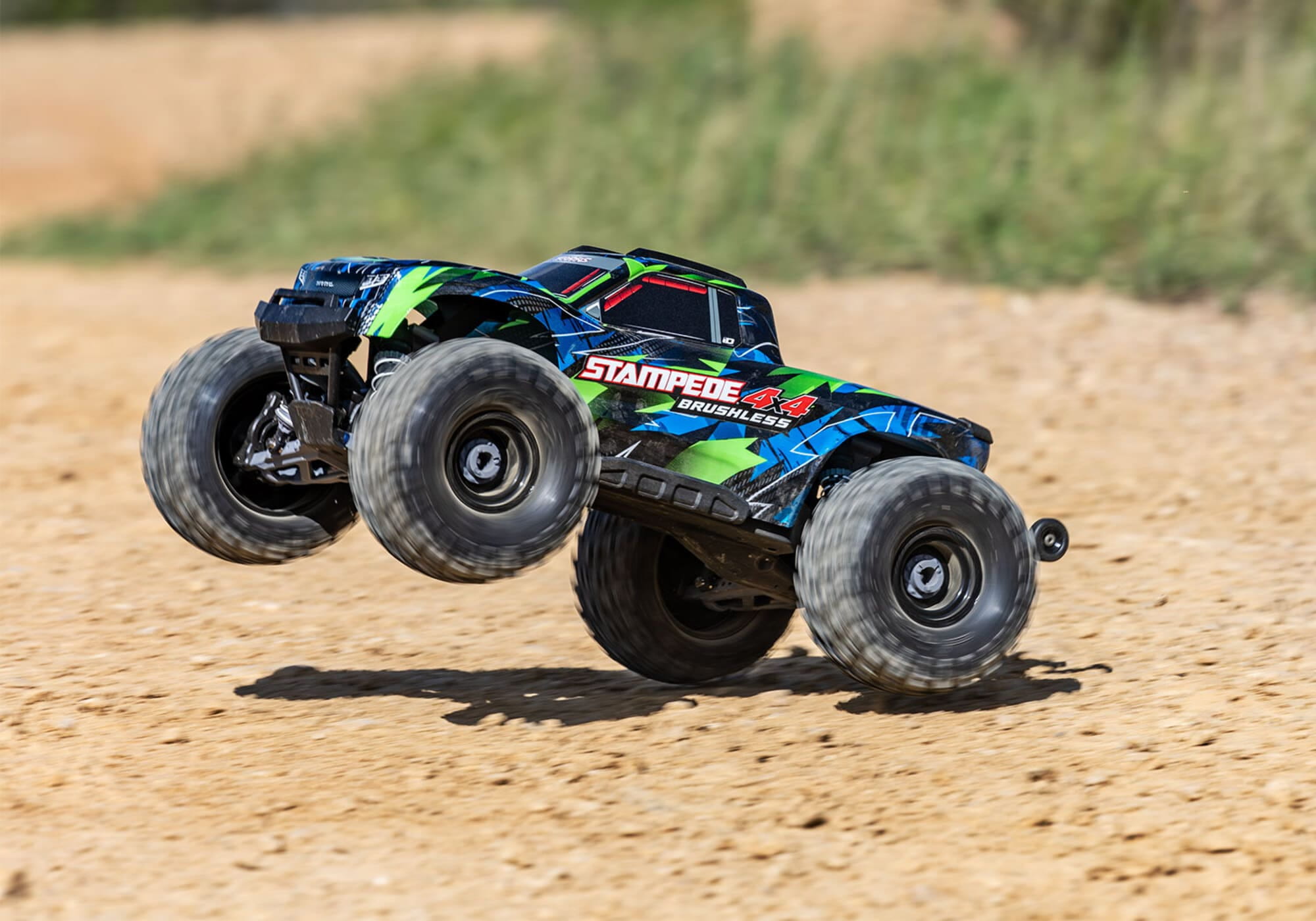 Traxxas Stampede 4X4 VX3 Brushless RTR HD Gruen Monster Truck