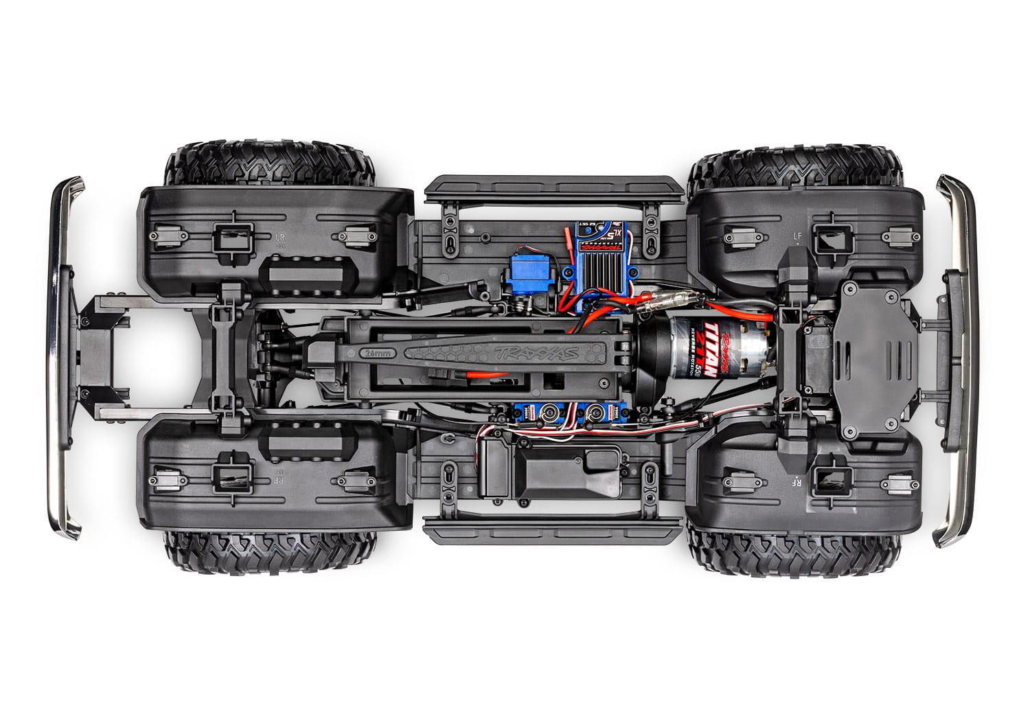 Traxxas RC Crawler TRX-4 Ford F150 Ranger XLT 1_10 RTR Schwarz